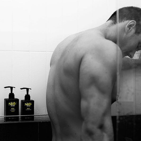 Silk for Men - Argan Men's Hair & Body Shampoo Rush