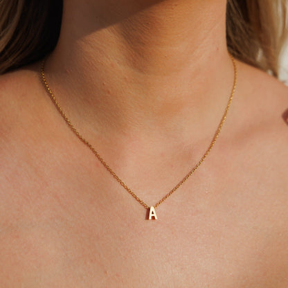 Amici by Ella - Gold Initial Necklace