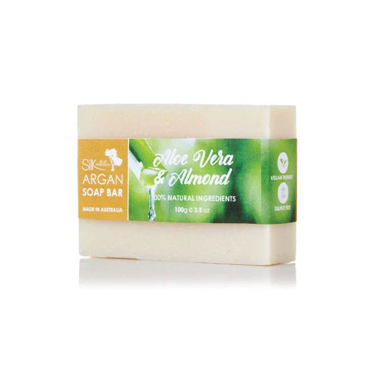 Aloe Vera & Almond Argan Soap Bar