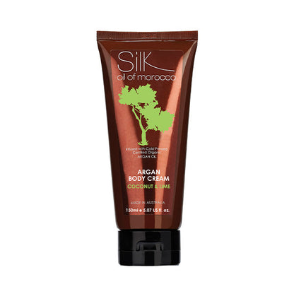 Silk Oil of Morocco - Coconut & Lime Argan Body Cream with Pentavitin