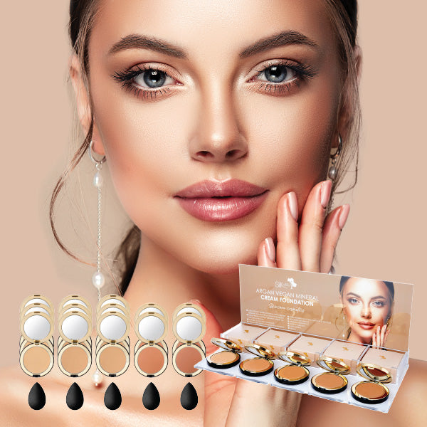 Argan Vegan Cream Compact - Starter Pack