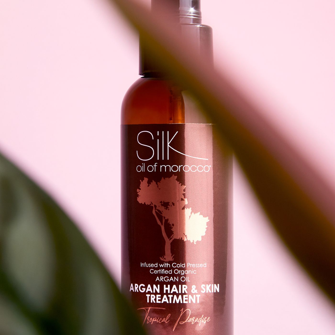 Silk Oil of Morocco - Tropical Paradise Argan Hair & Skin Treatment Serum