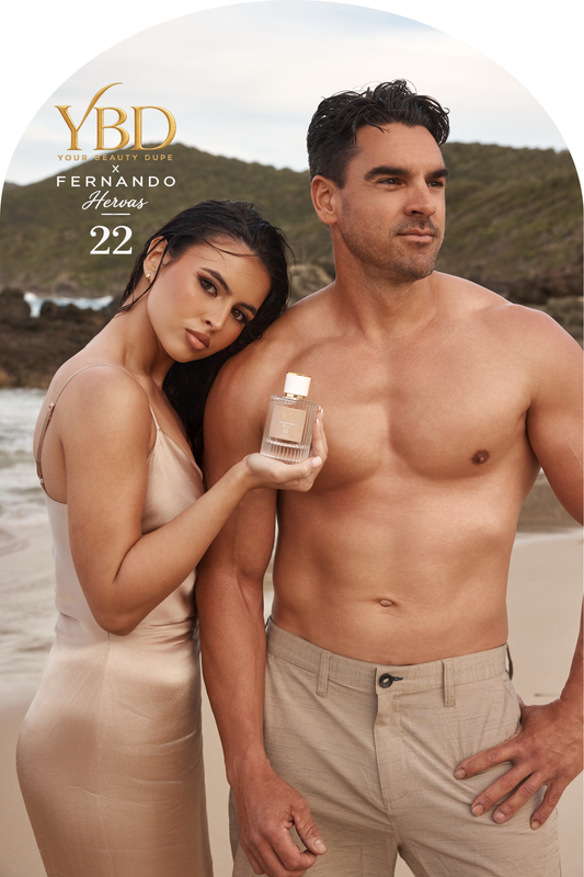 Your Beauty Dupe x Fernando Hervas - 22 Eau de Parfum Starter Pack Backing Card