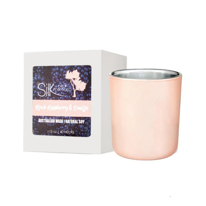 Silk Oil of Morocco - Black Raspberry & Vanilla Natural Soy Candle
