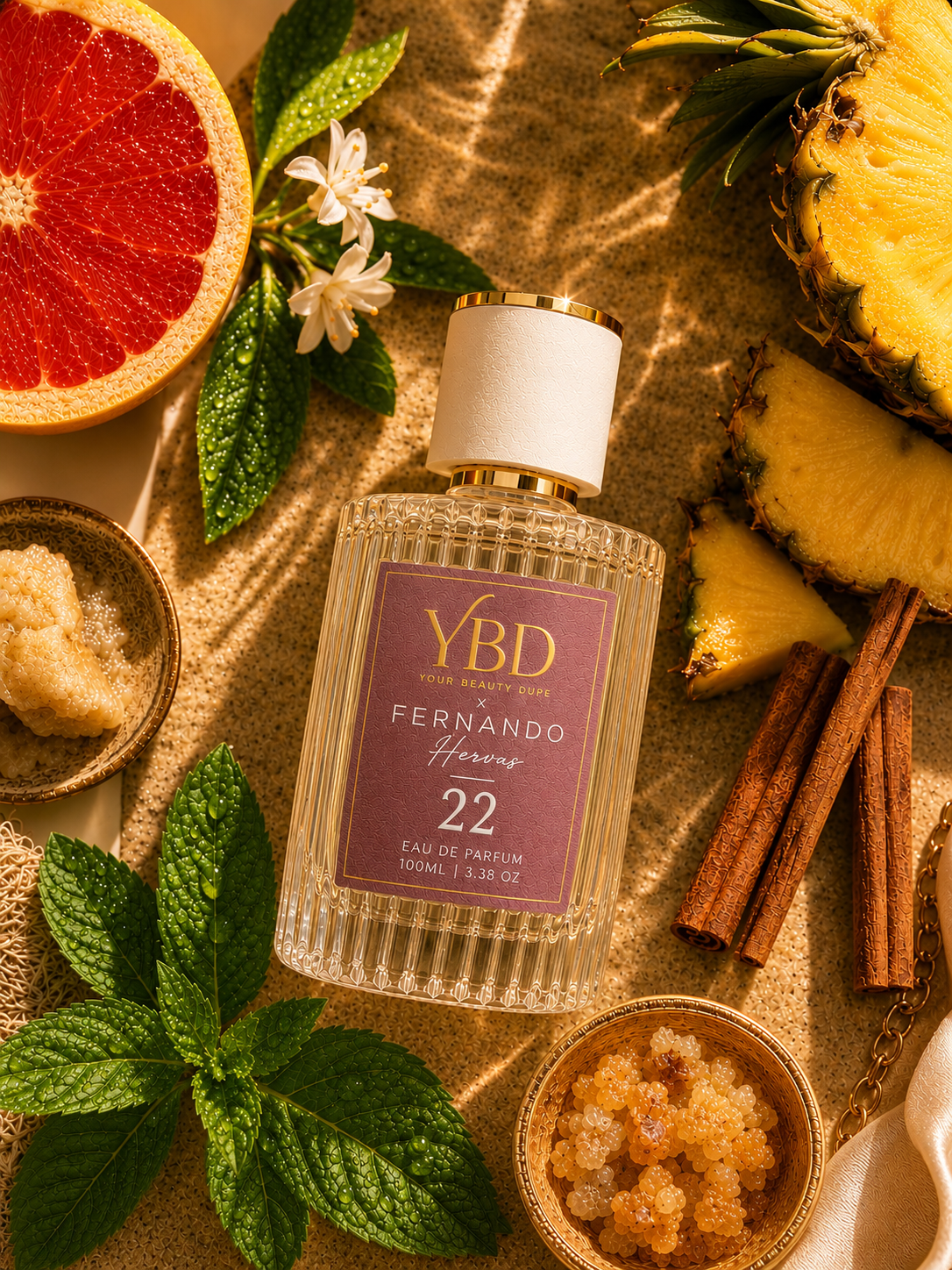 Your Beauty Dupe x Fernando Hervas - 22 - Scent Collection (100ml Perfume/150ml Body Mist)