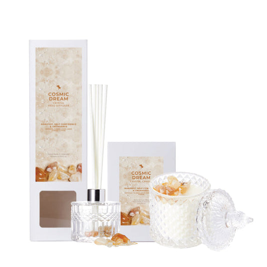 COSMIC DREAM Crystal Candle & Diffuser Value Pack