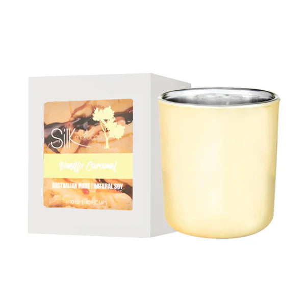 Silk Oil of Morocco - Vanilla Caramel Natural Soy Candle