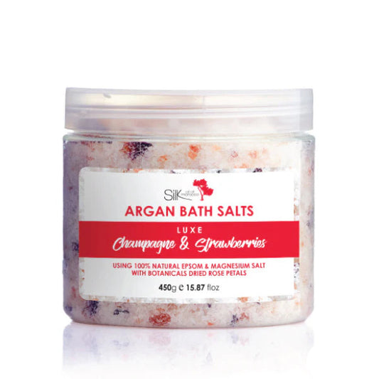 Champagne & Strawberries Argan Bath Salts