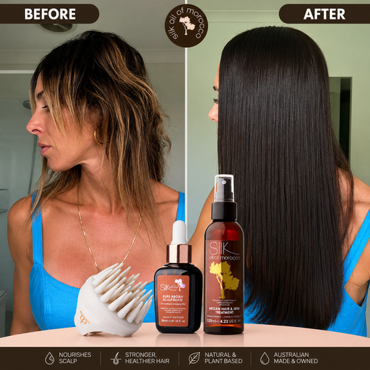 Silk Oil of Morocco - The Hair Oiling Kit