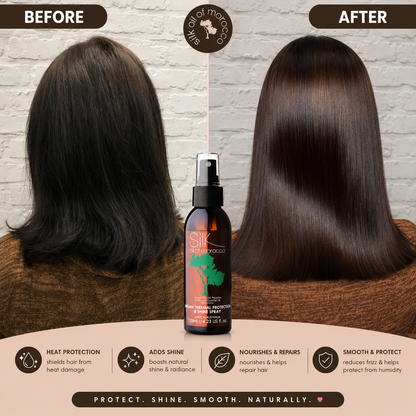Silk Oil of Morocco - Argan Thermal Protection & Shine Spray
