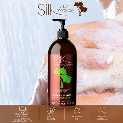 Monthly Deal- Coconut & Lime Argan Body Wash 1000ml