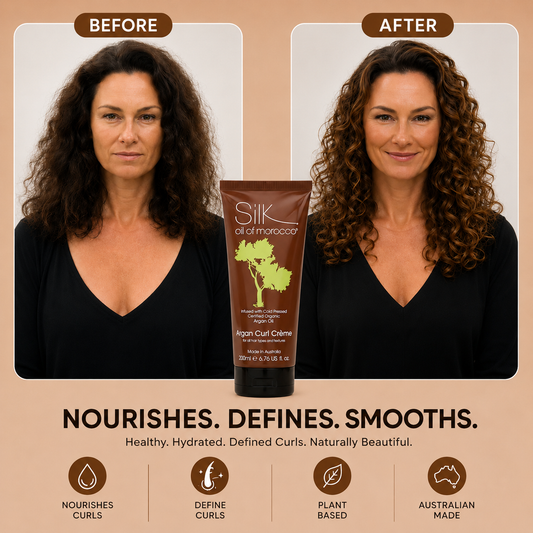 Silk Oil of Morocco - Argan Curl Crème (Curly Girl Approved)