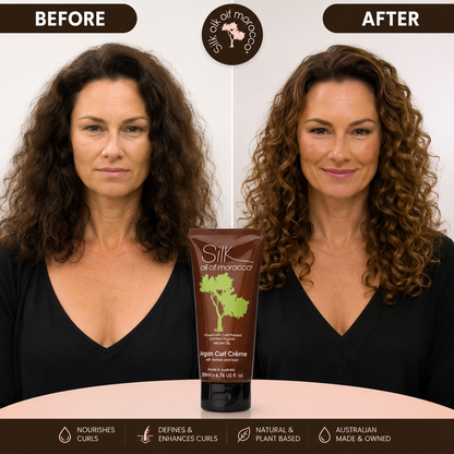 Silk Oil of Morocco - Argan Curl Crème (Curly Girl Approved)