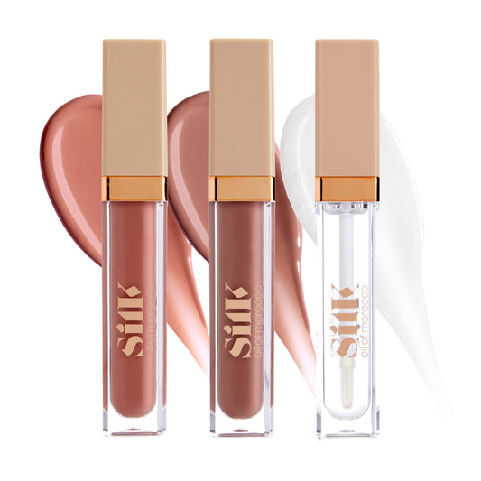 Deep Browns Lip Shine Trio