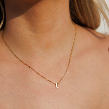 Gold Initial Necklace