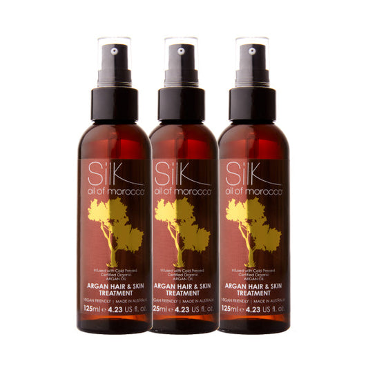 Beauty Expo Deals 2026 - #1 Best Seller Argan Hair and Skin Treatment 125ml Trio
