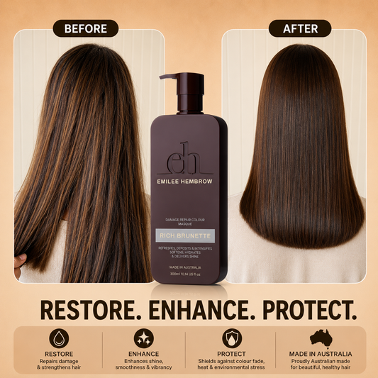 Emilee Hembrow - Rich Brunette Damage Repair Argan Colour Masque