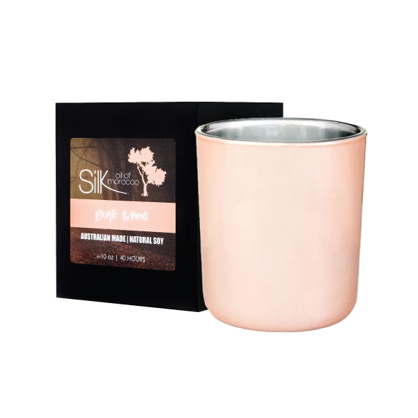 Silk Oil of Morocco - Exotic Woods Natural Soy Candle
