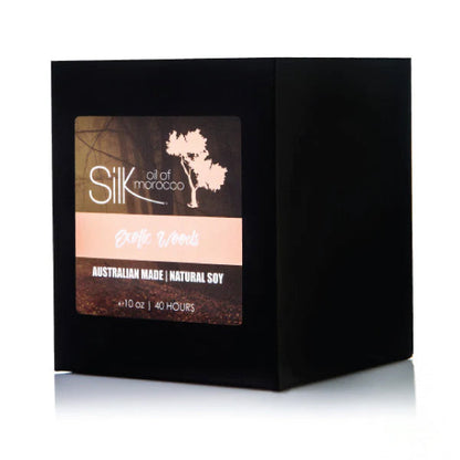 Silk Oil of Morocco - Exotic Woods Natural Soy Candle