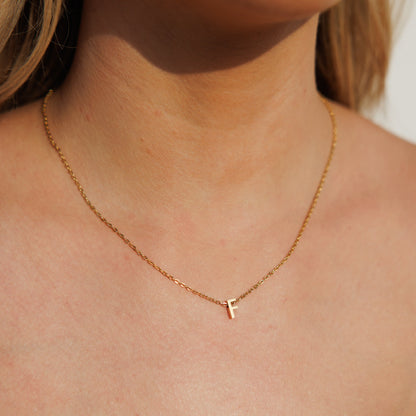Gold Initial Necklace