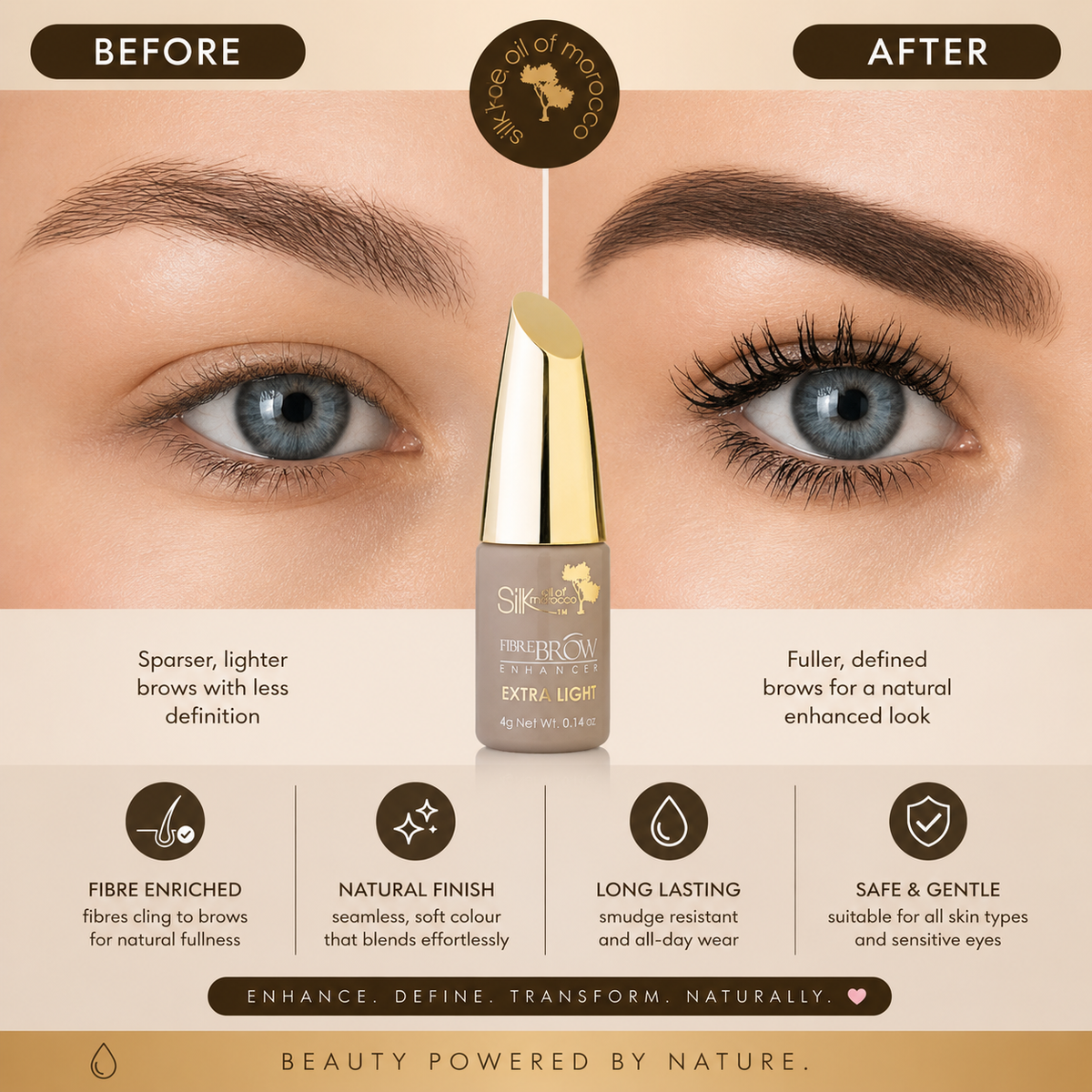 Silk Oil of Morocco - Fibre Brow Enhancer