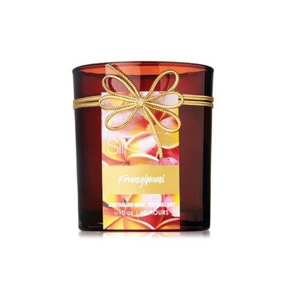 Silk Oil of Morocco - Frangipani - Amber Natural Soy Candle