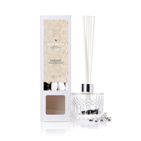 FULL MOON Crystal Candle & Diffuser Value Pack