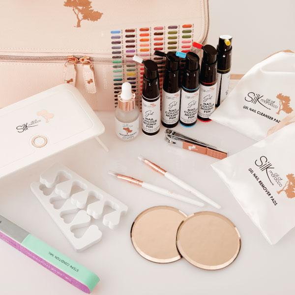 Silk Gel Nails at Home or On-The-Go Complete Kit