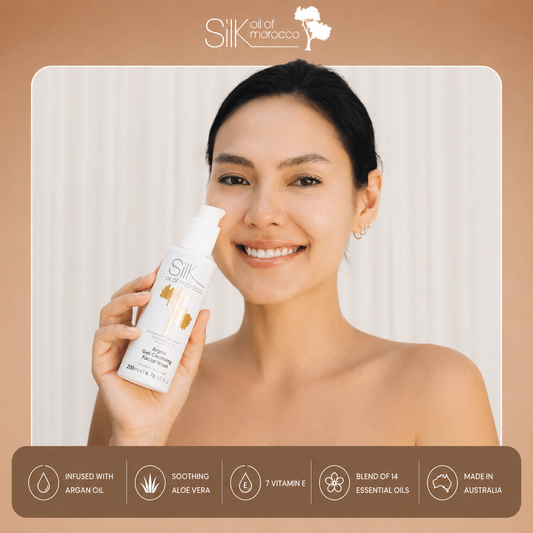 Silk Oil of Morocco - Argan Gel Cleansing Facial Wash