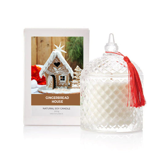 Gingerbread House Candle