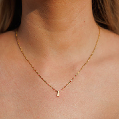 Gold Initial Necklace