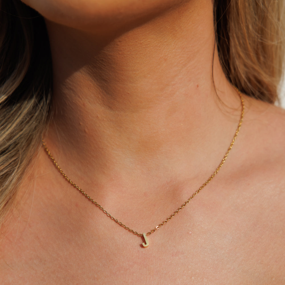 Amici by Ella - Gold Initial Necklace