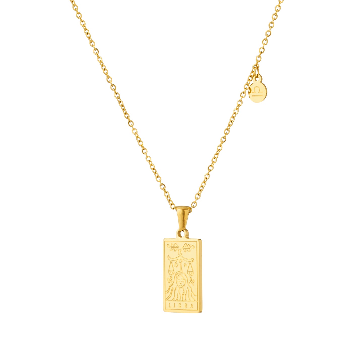 Silk Oil of Morocco - Zodiac Sign Pendant Necklace