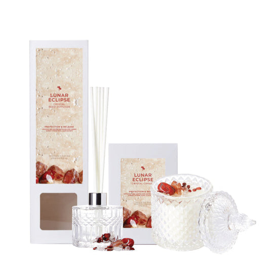 LUNAR ECLIPSE Crystal Candle & Diffuser Value Pack