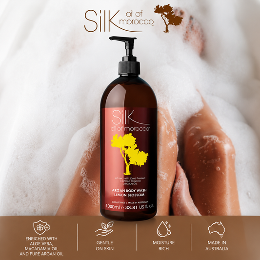 Monthly Deal- Lemon Blossom Argan Body Wash 1000ml
