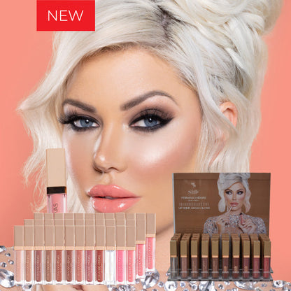 The Nude Collective Argan Vegan Lip Shine Starter Pack Option 2
