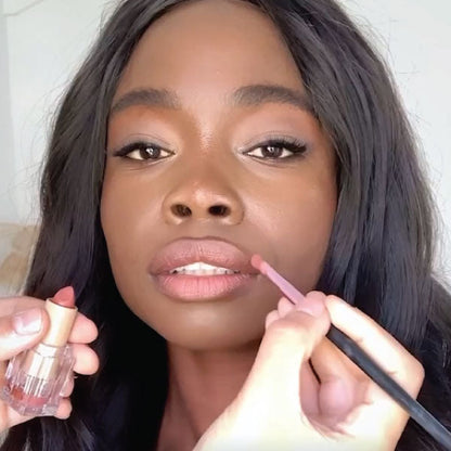 Silk x Fernando Lip Kit - Nude 6 - Deep Rosy Nude - Value Pack