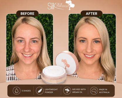Silk Oil of Morocco - Argan Loose Powder Mineral Foundation