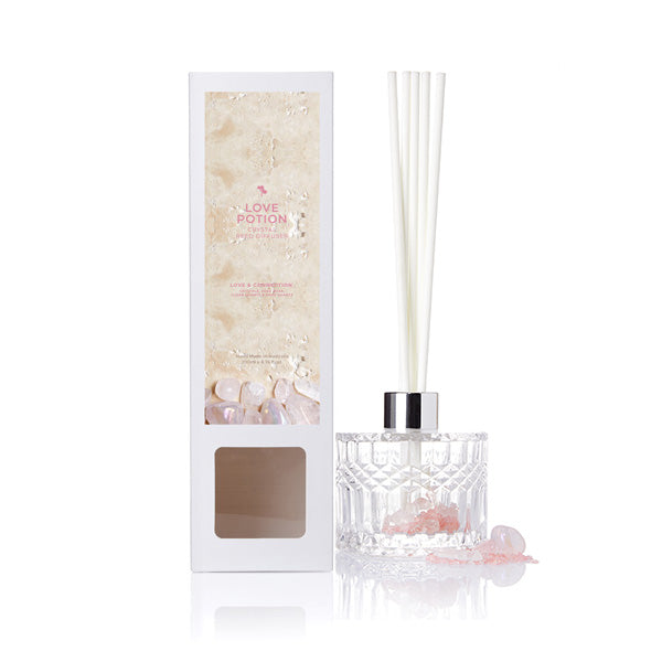 LOVE POTION Crystal Candle & Diffuser Value Pack