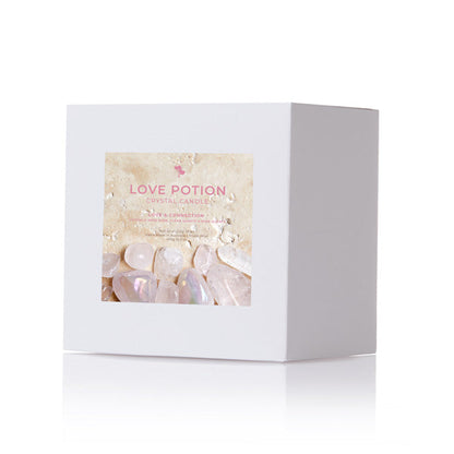 Love Potion Large Crystal Candle - Large