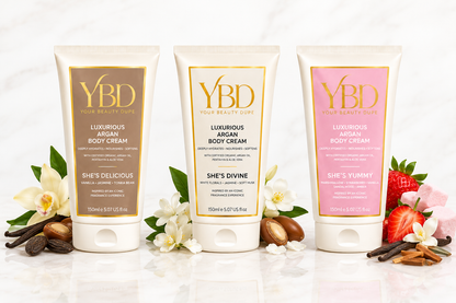 YBD x Silk Oil of Morocco - THE YBD DREAM CREAM TRIO