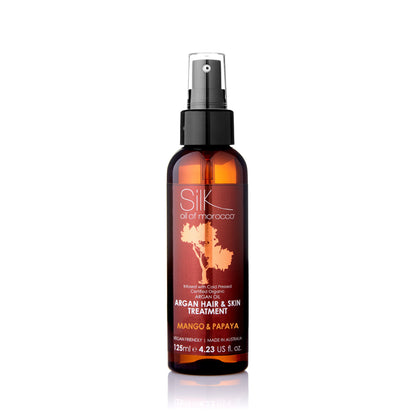 Silk Oil of Morocco - Mango & Papaya Argan Styling & Treatment Set
