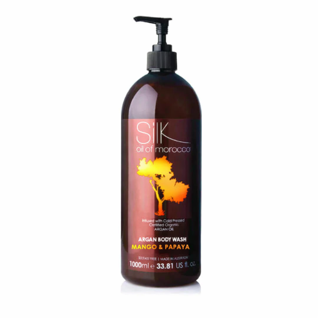 Silk Oil of Morocco - Mango & Papaya Argan Body Wash
