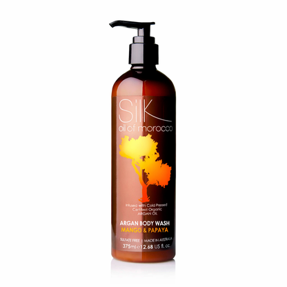 Silk Oil of Morocco - Mango & Papaya Argan Body Wash