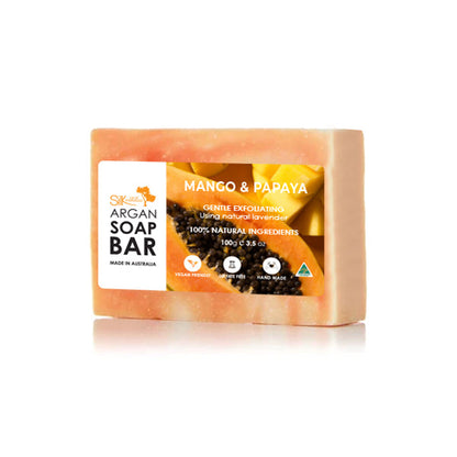 Silk Oil of Morocco - Mango & Papaya Argan Soap Bar