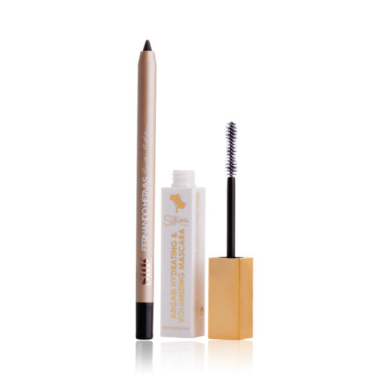 Argan Mascara & Eyeliner Duo - Black - Value Pack