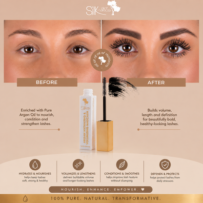 Silk Oil of Morocco - Hydrating and Volumizing Mascara