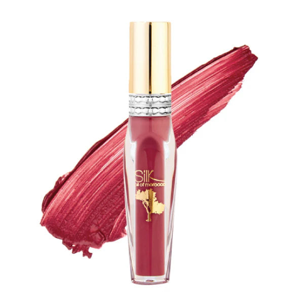 Silk Oil of Morocco - Berry Kiss - Argan Vegan Matte Liquid Lipstick