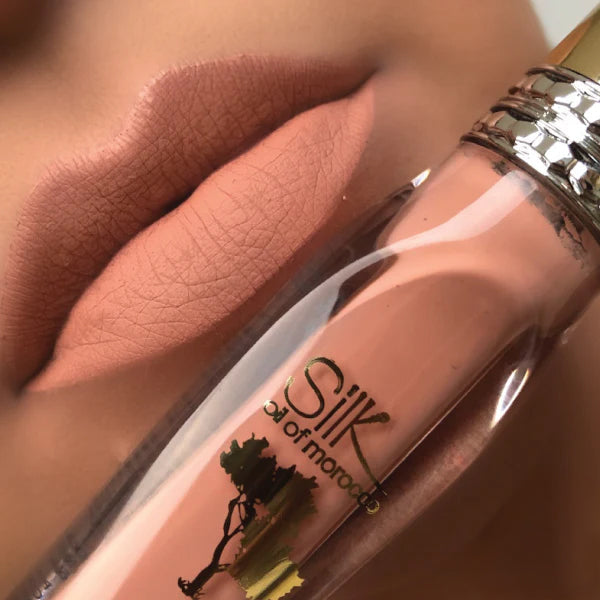 Silk Oil of Morocco - Mocha - Argan Vegan Matte Liquid Lipstick
