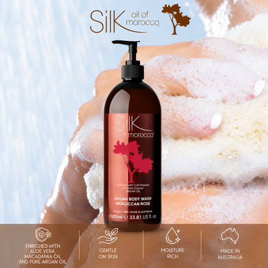 Monthly Deal- Moroccan Rose Argan Body Wash 1000ml